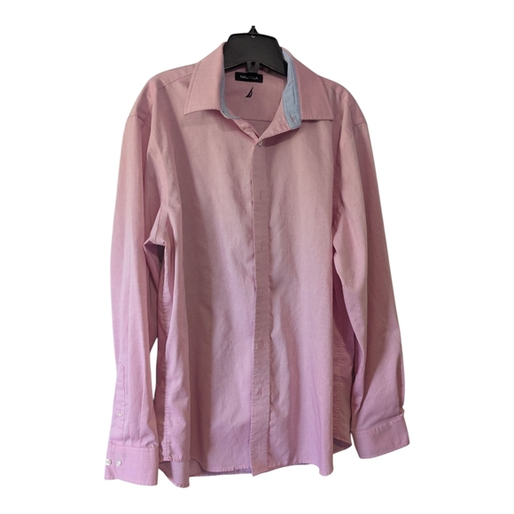 Nautica Other - Nautica Pink Long sleeve Shirt. LG 16 34/36.